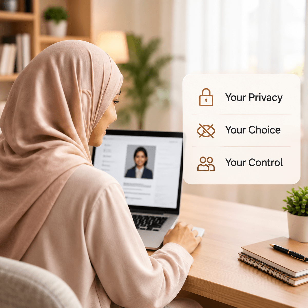 Privacy & Modesty First
