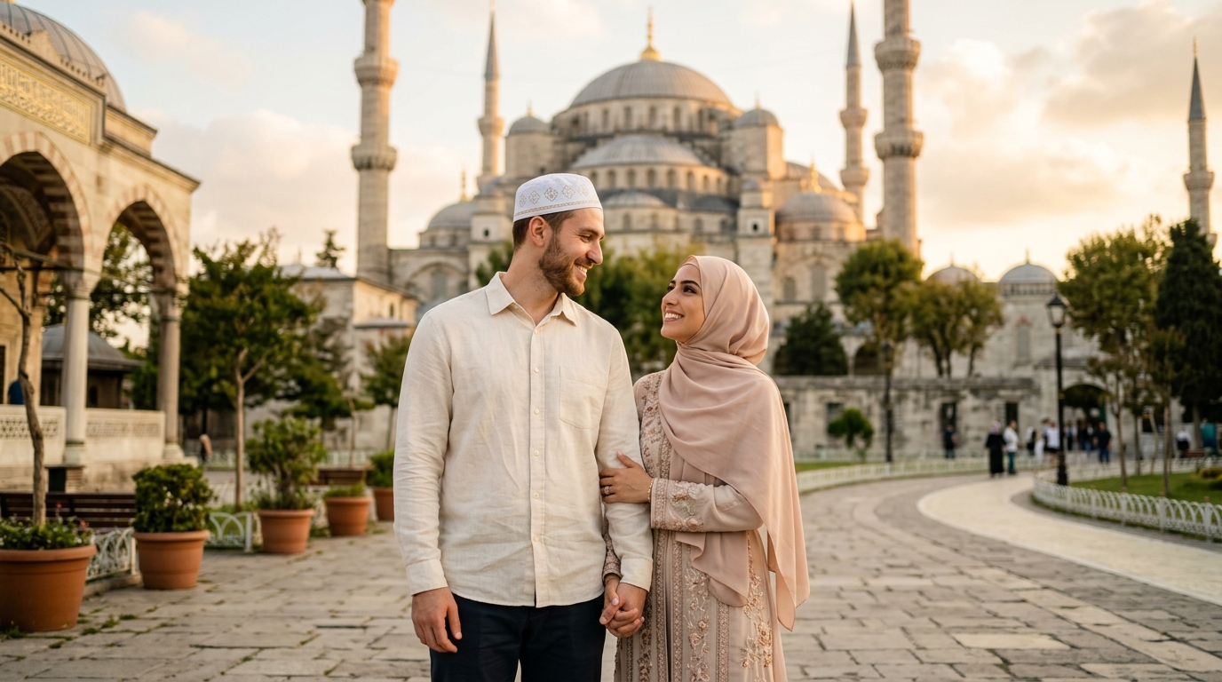 Muslim Couple Nikah Journey